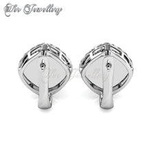 Swarovski Crystals Peyton Clip Earrings - Her Jewellery