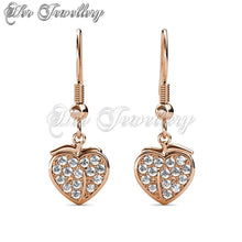 Swarovski Crystals Pomona Hook Earrings - Her Jewellery