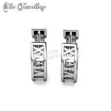 Swarovski Crystals Roman Clip Earrings‏ - Her Jewellery