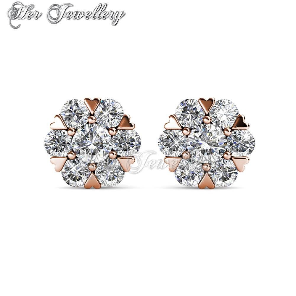 Swarovski Crystals Romance Earrings - Her Jewellery