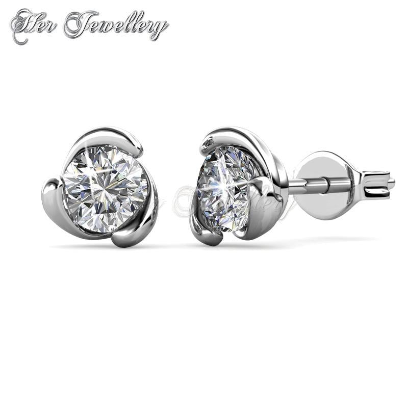Swarovski Crystals Rose Crystal Set - Her Jewellery