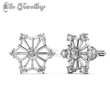 Swarovski Crystals Snowflakes Set - Her Jewellery