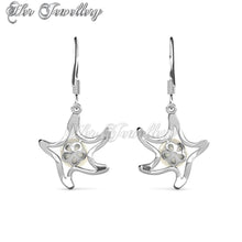 Starfish Pearl Earrings