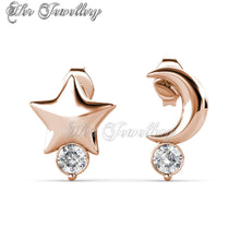 Swarovski Crystals Starry Night Earrings - Her Jewellery