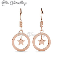 Swarovski Crystals Stellar Set (Rose Gold) - Her Jewellery