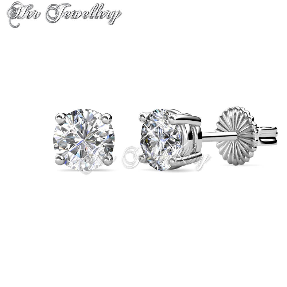 Swarovski Crystals Sweetflower Earrings‏ - Her Jewellery