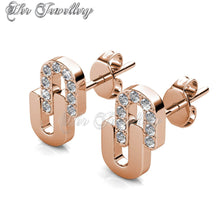 Swarovski Crystals Union Earrings - Her Jewellery