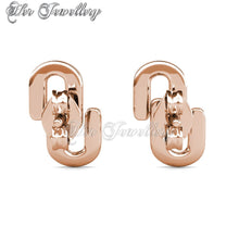 Swarovski Crystals Union Earrings - Her Jewellery