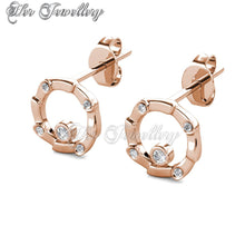 Swarovski Crystals Waterwheel Earrings - Her Jewellery