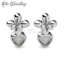 Swarovski Crystals Wisteria Earrings‏ - Her Jewellery