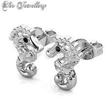Swarovski Crystals Seahorse Earrings - Her Jewellery