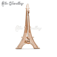 Swarovski Crystals La Ville Brooch (Rose Gold) - Her Jewellery