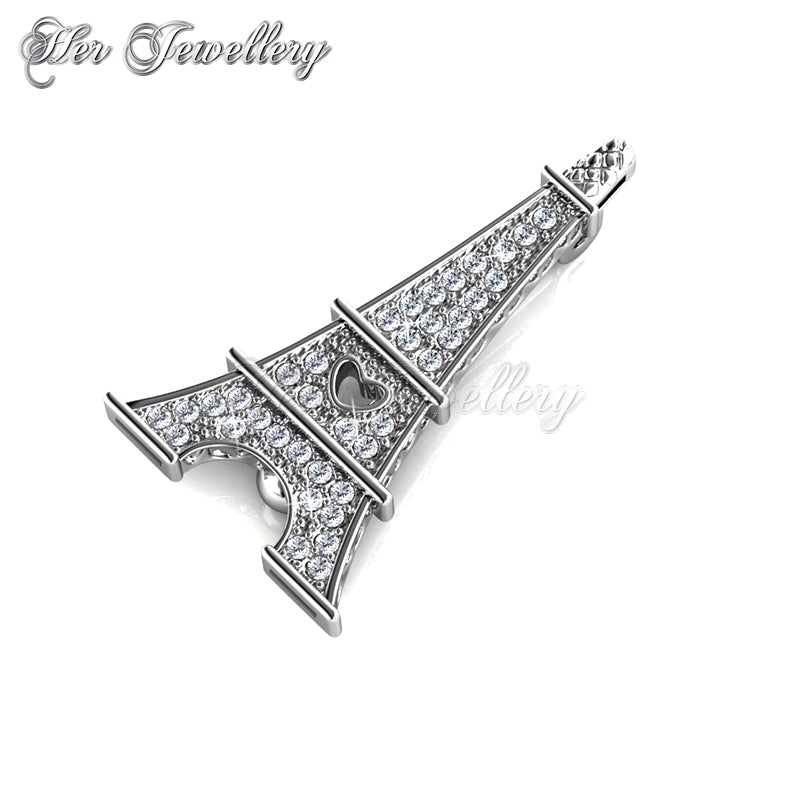 Swarovski Crystals Paris Brooch - Her Jewellery