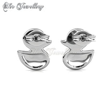 Swarovski Crystals Little Duck Set - Her Jewellery