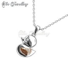Swarovski Crystals Little Duck Set - Her Jewellery