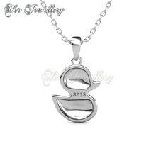 Swarovski Crystals Little Duck Pendant - Her Jewellery