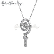 Swarovski Crystals Lolly Pendant - Her Jewellery