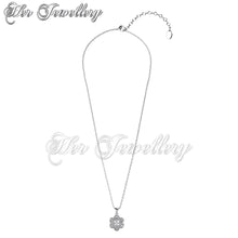 Swarovski Crystals Amaryllis Pendant - Her Jewellery