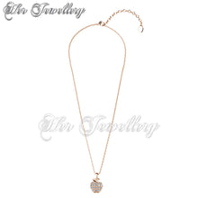 Swarovski Crystals Little Apple Pendant - Her Jewellery