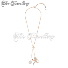 Swarovski Crystals Astronaut Pendant - Her Jewellery