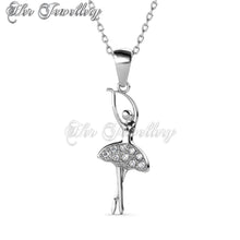 Swarovski Crystals Ballerina Pendant‏ - Her Jewellery