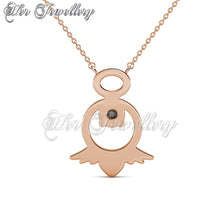 Swarovski Crystals Ballet Angel Pendant - Her Jewellery