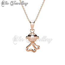 Swarovski Crystals Bubbly Fish Pendant - Her Jewellery