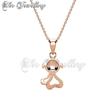 Swarovski Crystals Bubbly Fish Pendant - Her Jewellery