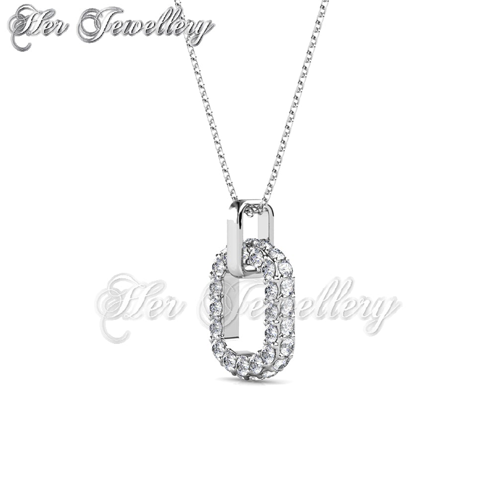 Swarovski Crystals Buckle Pendant - Her Jewellery