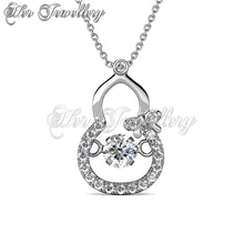 Swarovski Crystals Dancing Calabash Pendant - Her Jewellery