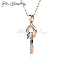 Swarovski Crystals Camilia Key Set (Rose Gold) - Her Jewellery