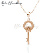 Swarovski Crystals Camilia Key Set (Rose Gold) - Her Jewellery