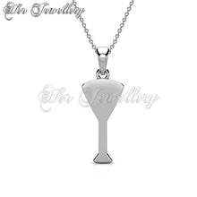 Swarovski Crystals Champaign Pendant - Her Jewellery