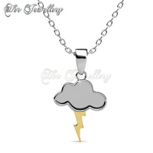 Swarovski Crystals Cloudy Sparks Pendant - Her Jewellery