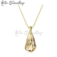 Swarovski Crystals Comet Droplets Pendant - Her Jewellery