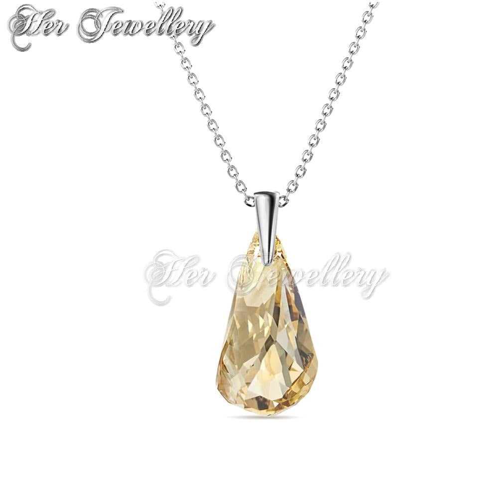 Swarovski Crystals Comet Droplets Pendant - Her Jewellery