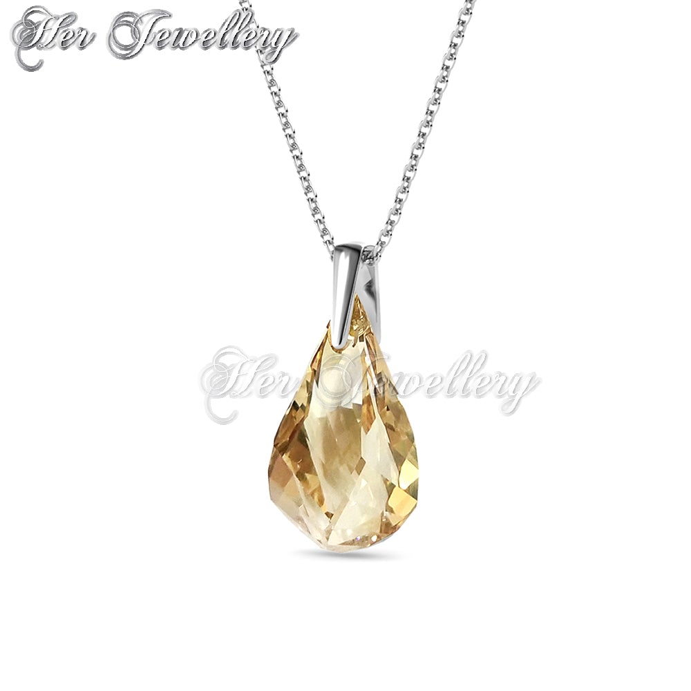 Swarovski Crystals Comet Droplets Pendant - Her Jewellery