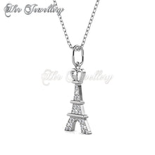 Swarovski Crystals Crown Tower Pendant‏ - Her Jewellery