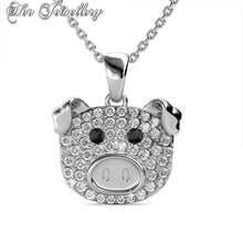 Swarovski Crystals Crystal Piggy Pendant‏ - Her Jewellery