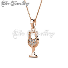 Crystal Pinot Noir Pendant