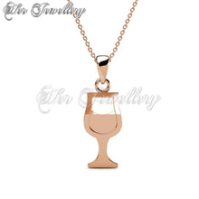 Crystal Pinot Noir Pendant