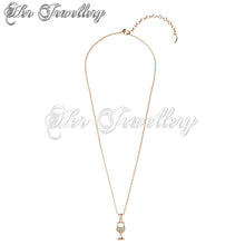 Crystal Pinot Noir Pendant