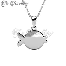 Crystalin Fishy Pendant
