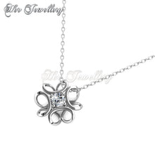 Swarovski Crystals Daffodil Pendant - Her Jewellery