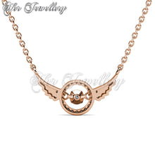 Swarovski Crystals Dancing Wing Pendant - Her Jewellery