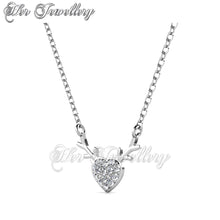 Antlers Love Pendant