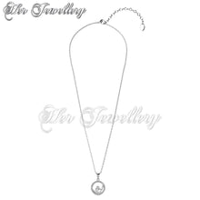 Swarovski Crystals Delta Pendant - Her Jewellery