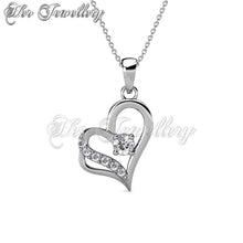 Swarovski Crystals Destiny Love Pendant - Her Jewellery