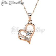 Swarovski Crystals Destiny Love Pendant - Her Jewellery