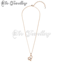Swarovski Crystals Destiny Love Pendant - Her Jewellery